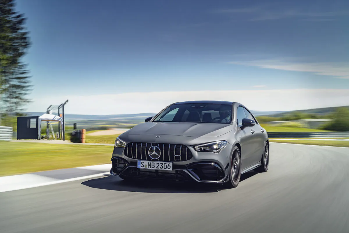 2020 Mercedes-AMG CLA 45. (Courtesy of Mercedes-Benz)