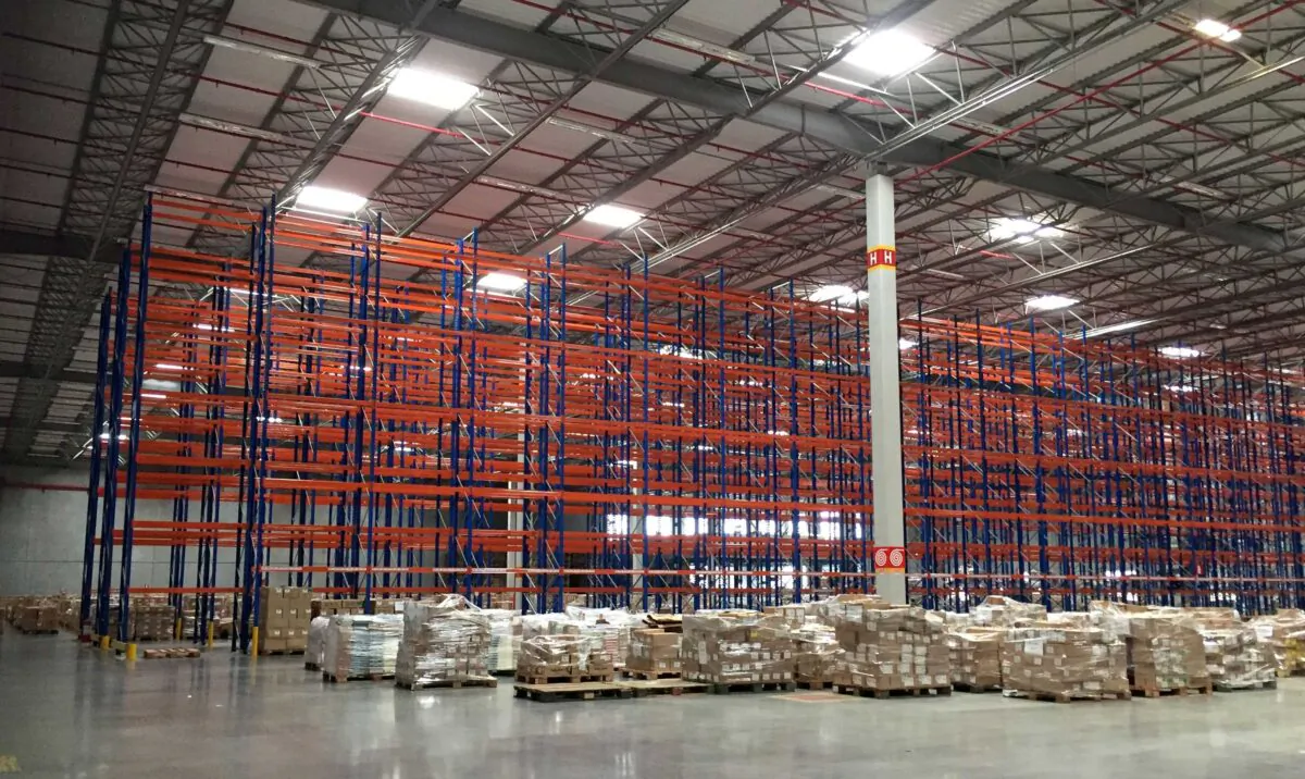 A general view of Logistics operator Luft warehouse to be used by Amazon.com Inc in Cajamar II, Brazil, on Feb. 2, 2018. (Gabriela Mello/Reuters)