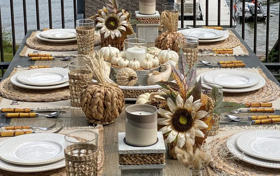 If the temperature allows where you live, consider having your celebration outdoors. (Courtesy of Yelena Oleynik)