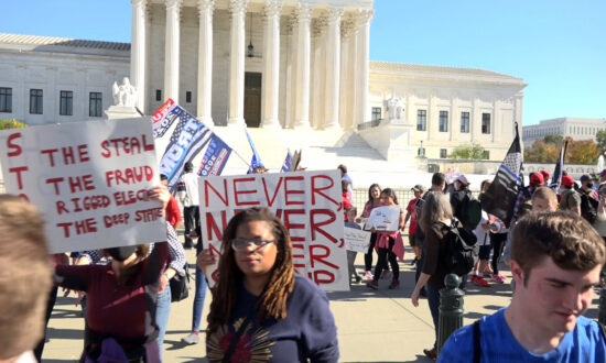 Rally in Front of the US Supreme Court: 'Stop the Steal' of the Election