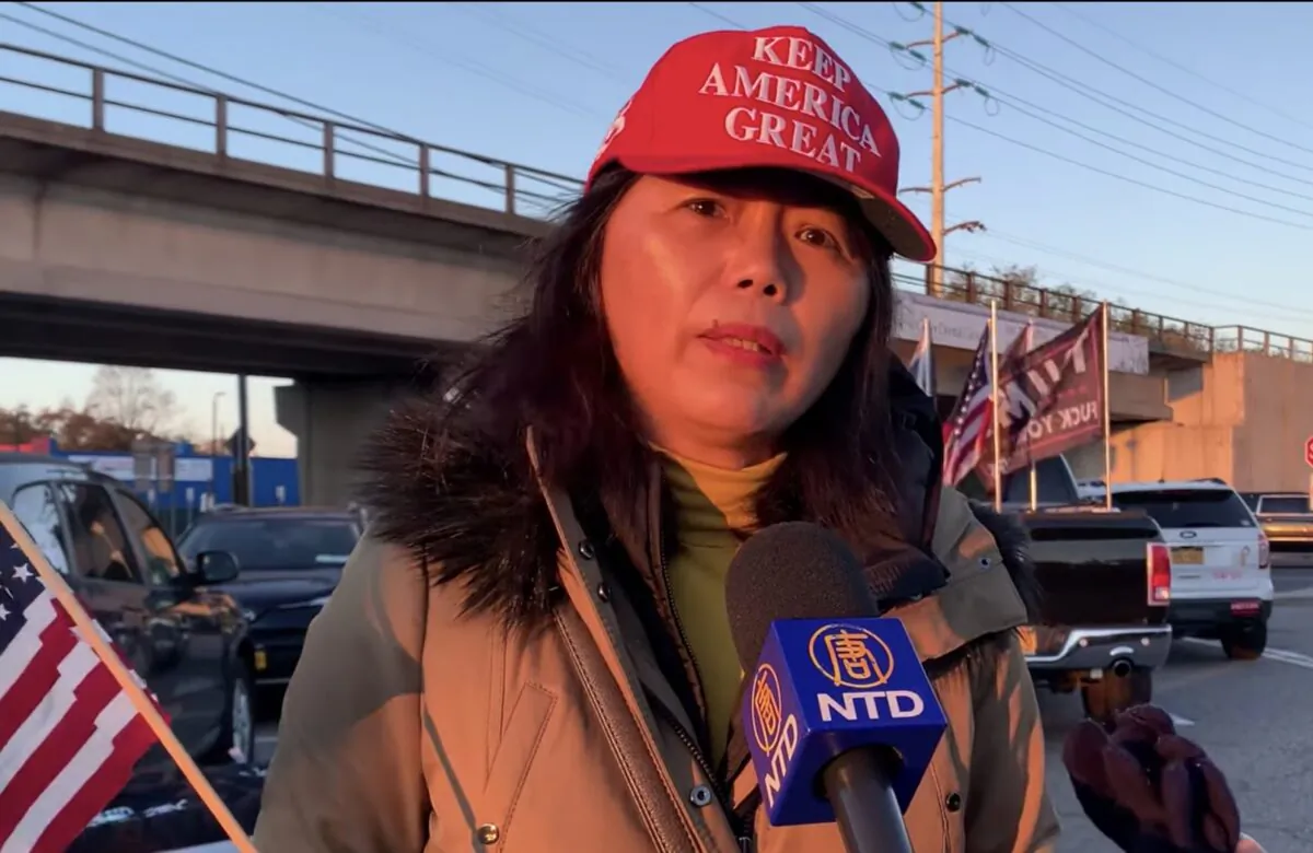 Chinese Voter in an Interview with NTD (New Tang Dynasty Television).