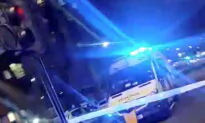 British Police Detain Man Who Crashes Into Police Station, Lights Fire