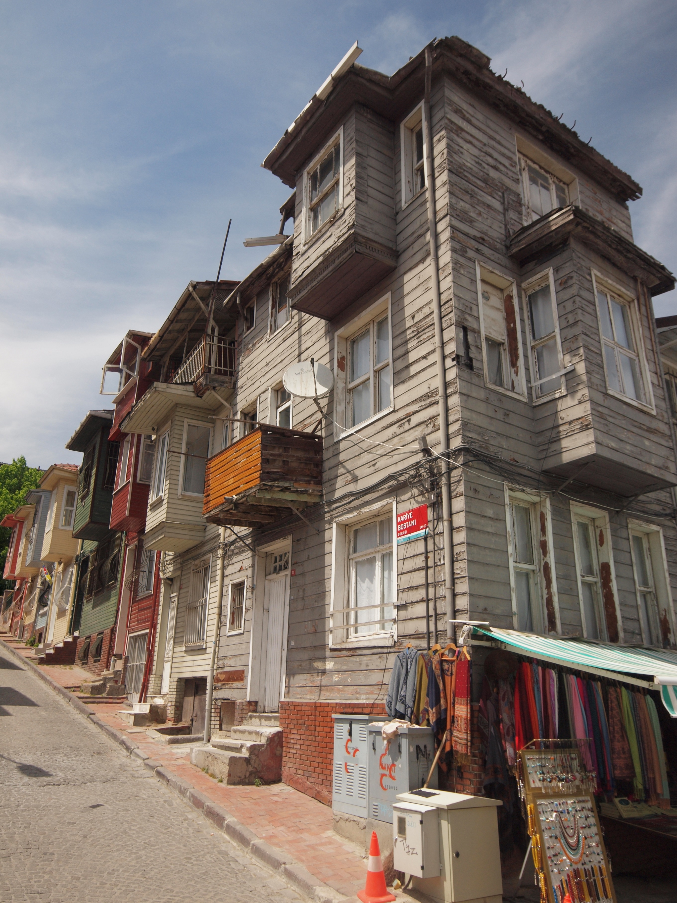 Old wooden Ottoman Period houses