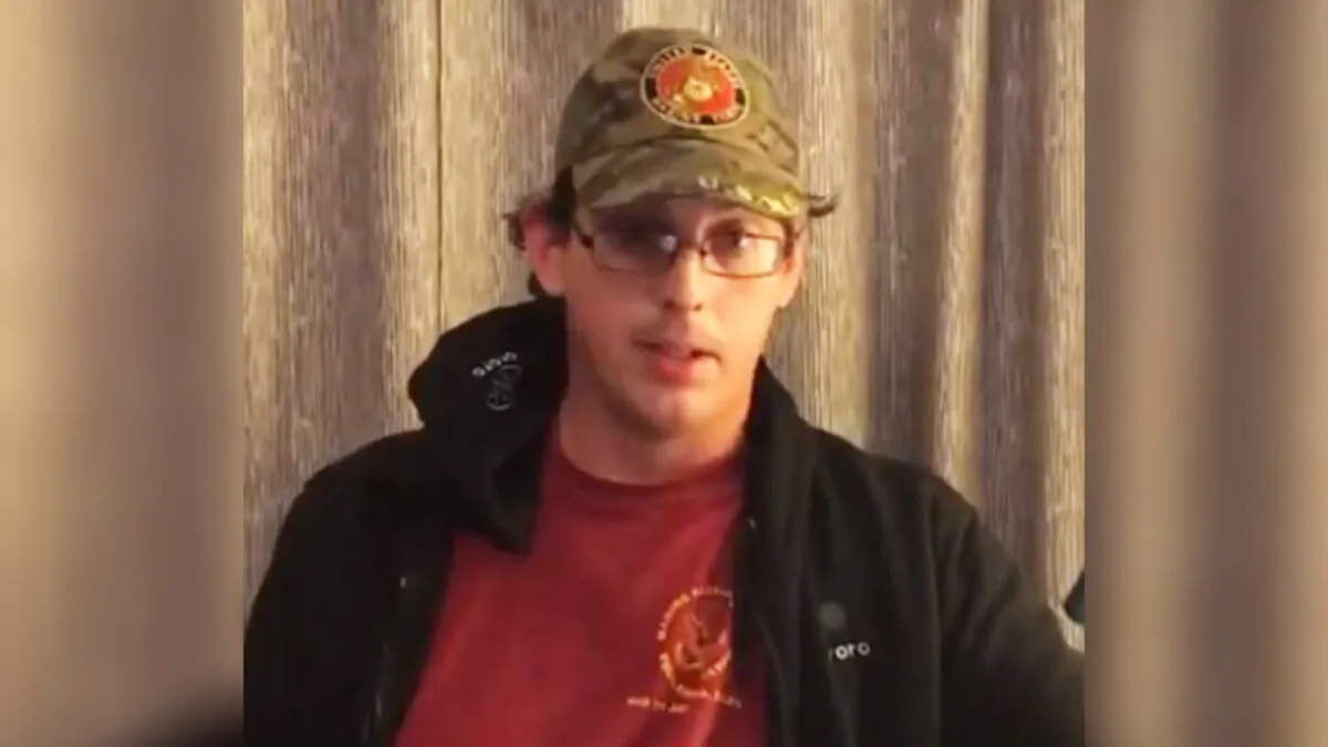 Screenshot of USPS Whistleblower Richard Hopkins from a video released by Project Veritas on Nov. 10, 2020. (Screenshot/Project Veritas)

