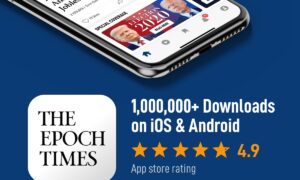 Epoch Times #1 in App Downloads in Newspaper Category
