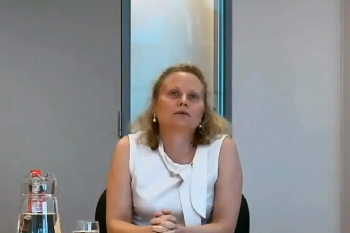 Victorian government, Department of Health and Human Services Secretary Kim Peake on Sept. 22, 2020. (COVID-19 Hotel Quarantine Inquiry [CC by 4.0])