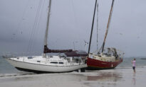 Tropical Storm Eta Dumps Blustery Rain on Florida West Coast