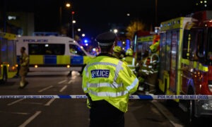 Suspected Arson and Crash at London Police Station 'Not Terror-Related'