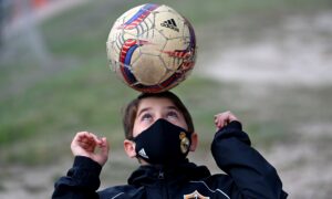 A London Council Cordons Off Goals Stopping Families Playing Football Outside