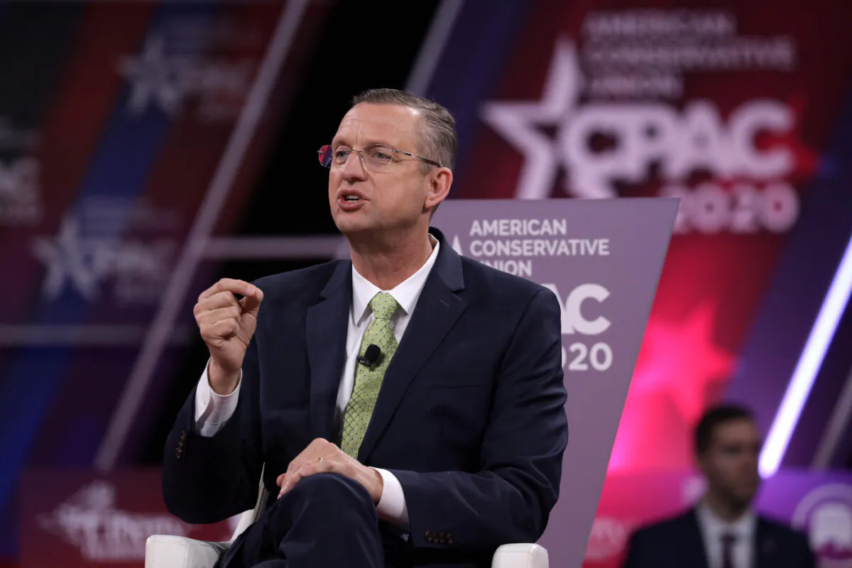 Rep. Doug Collins (R-Ga.) speaks during the annual Conservative Political Action Conference (CPAC) at Gaylord National Resort and Convention Center in National Harbor, Md., on Feb. 27, 2020. (Alex Wong/Getty Images)