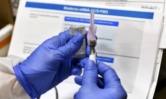 Moderna Says CCP Virus Vaccine Nearly 95 Percent Effective