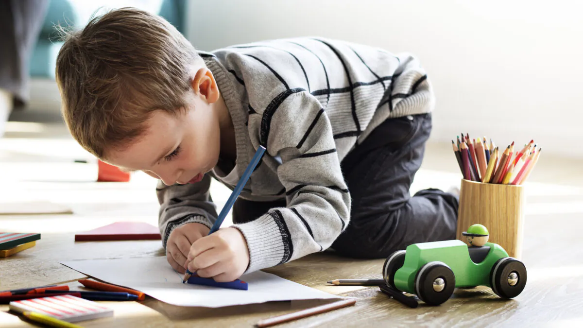 In the Montessori approach, it is important to never interrupt a focused child. (Rawpixel.com/Shutterstock)