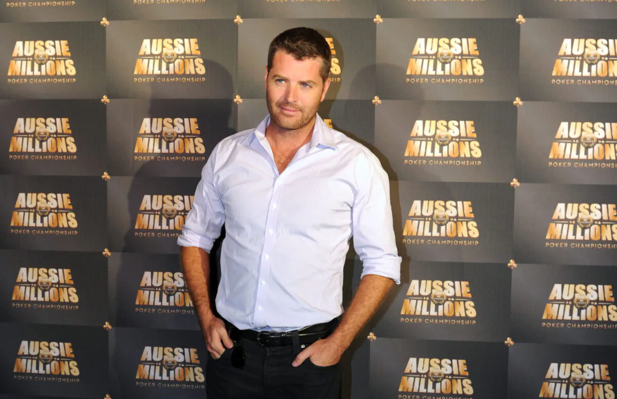 Pete Evans attends the Aussie Millions Celebrity Poker Challenge for charity at the Crown Casino on January 19, 2011 in Melbourne, Australia. (Malcolm Fairclough/Getty Images)