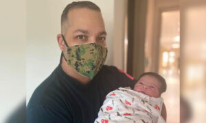 Retired Sergeant, Wife Welcome Baby Son on US Marines' 245th Anniversary