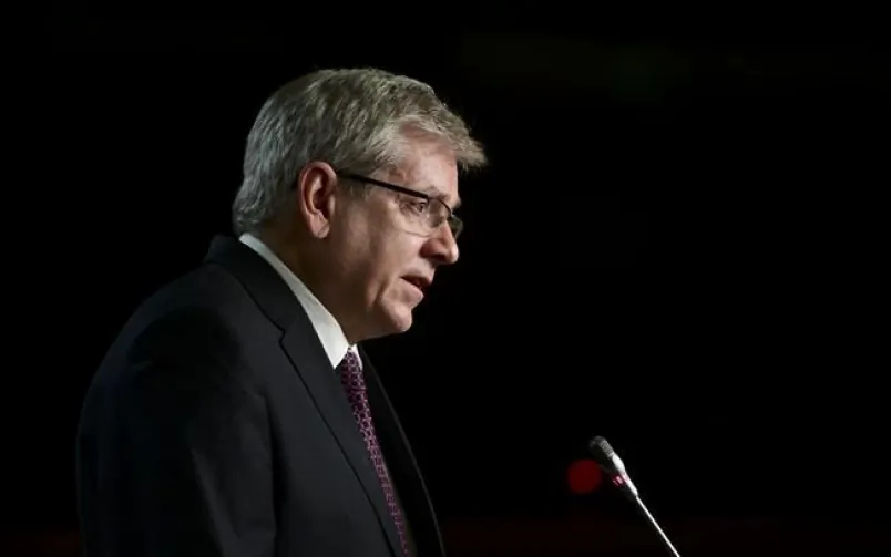 NDP member of Parliament Charlie Angus holds a press conference on Parliament Hill in Ottawa on Oct. 19, 2020. (The Canadian Press/Sean Kilpatrick)