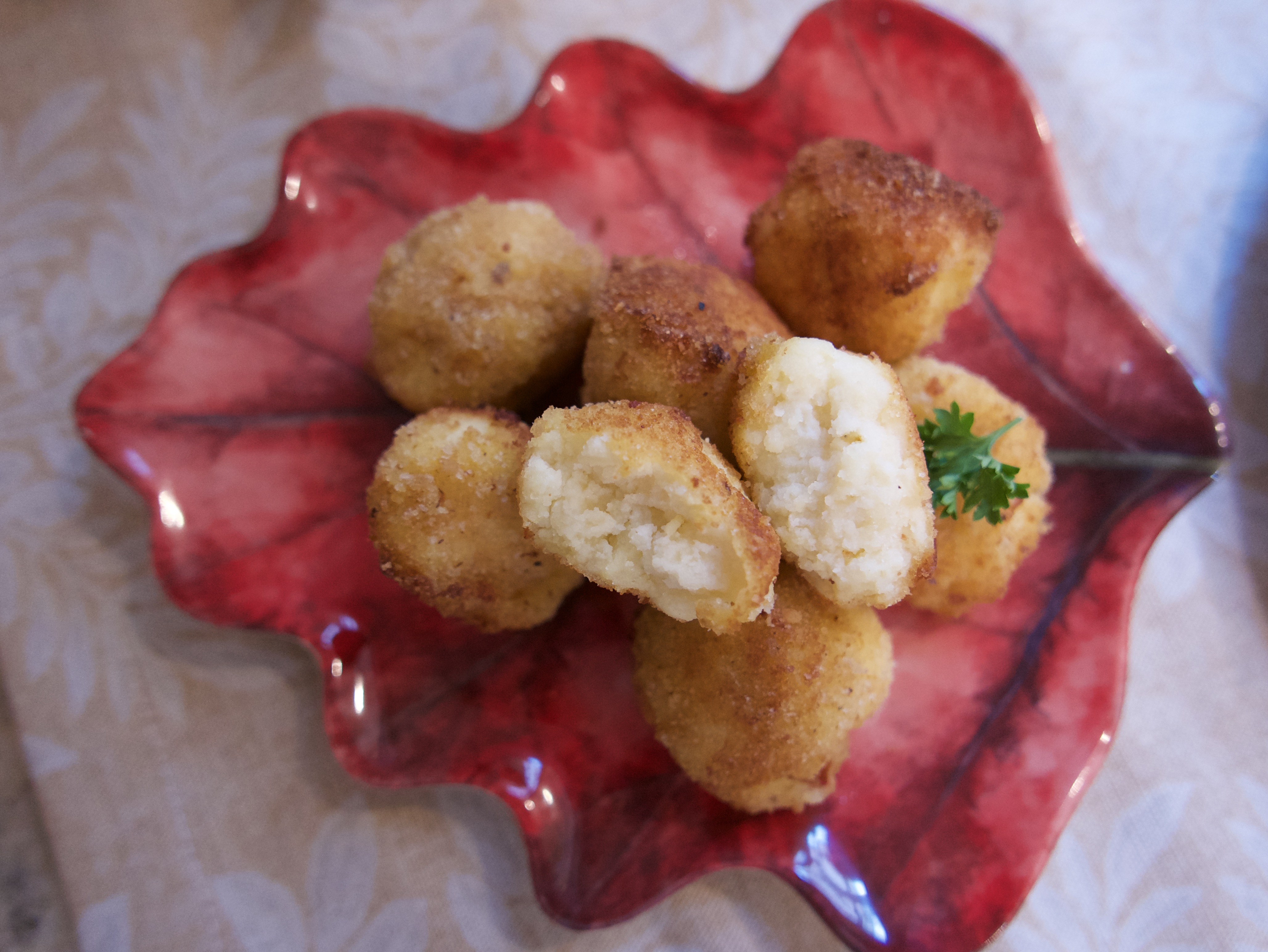 mashed potato croquetas