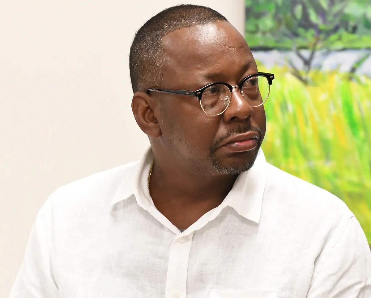 Bobby Brown attends Proclamation to Bobby Brown To Honor the "Bobbi Kristina Serenity House" at South Fulton City Hall in City of South Fulton, Ga., on July 30, 2018. (Paras Griffin/Getty Images)