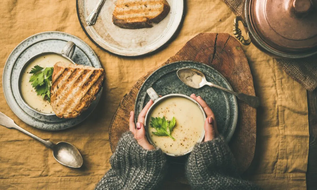 Whether to chase away the cold, comfort the sick, or welcome a new parent, few things are as warm and nourishing as soup. (Foxys Forest Manufacture)