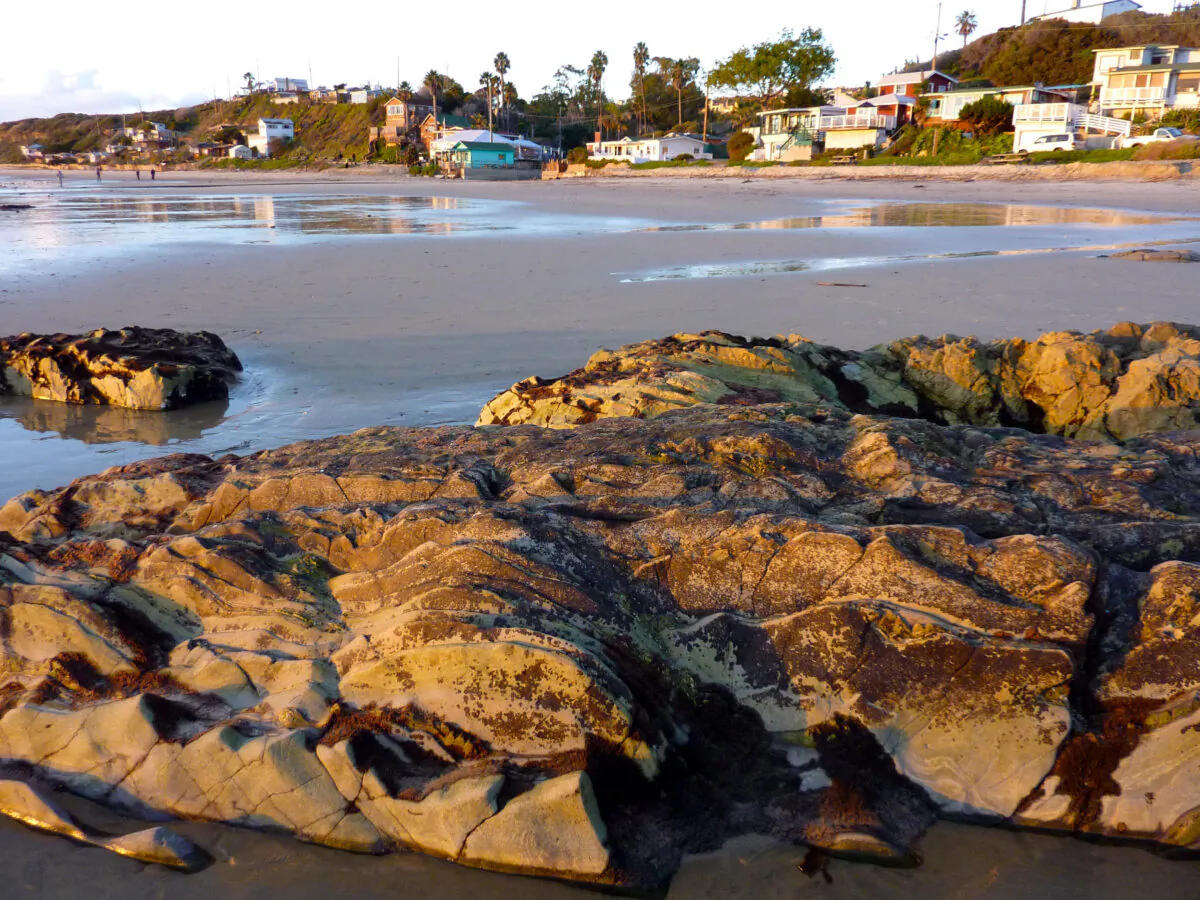 Sunrise and sunset are perfect times for a beach walk. (Courtesy of Jim Farber)