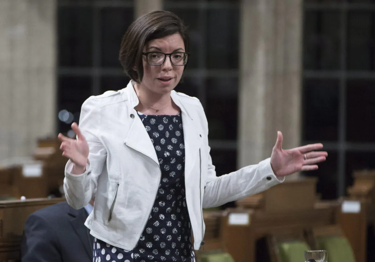 NDP MP Niki Ashton speaks in the House of Commons in a file photo. (Adrian Wyld/The Canadian Press)