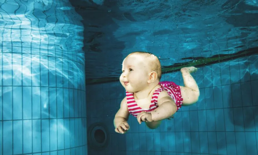 Even looking at your cellphone at poolside could be enough time for a child to drown. (Supplied)