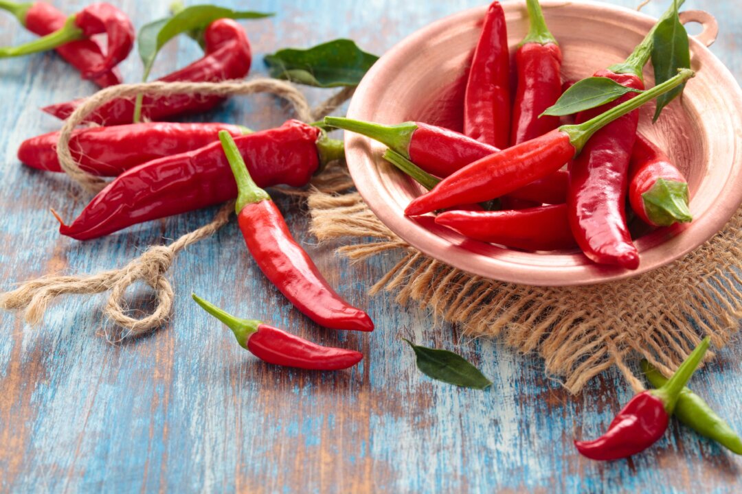 Chilis get their spiciness from a bioactive compound called capsaicin that may possess antioxidant and anti-inflammatory capabilities. (Vitalina Rybakova/Shutterstock)