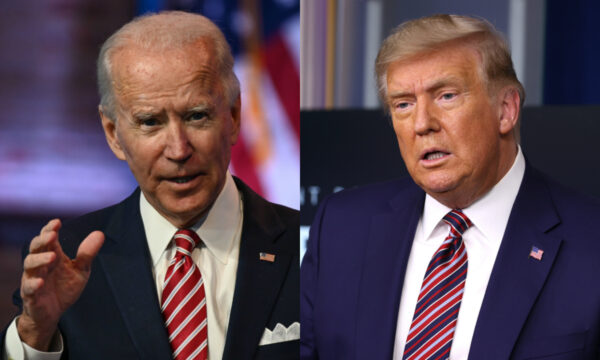 biden and trump