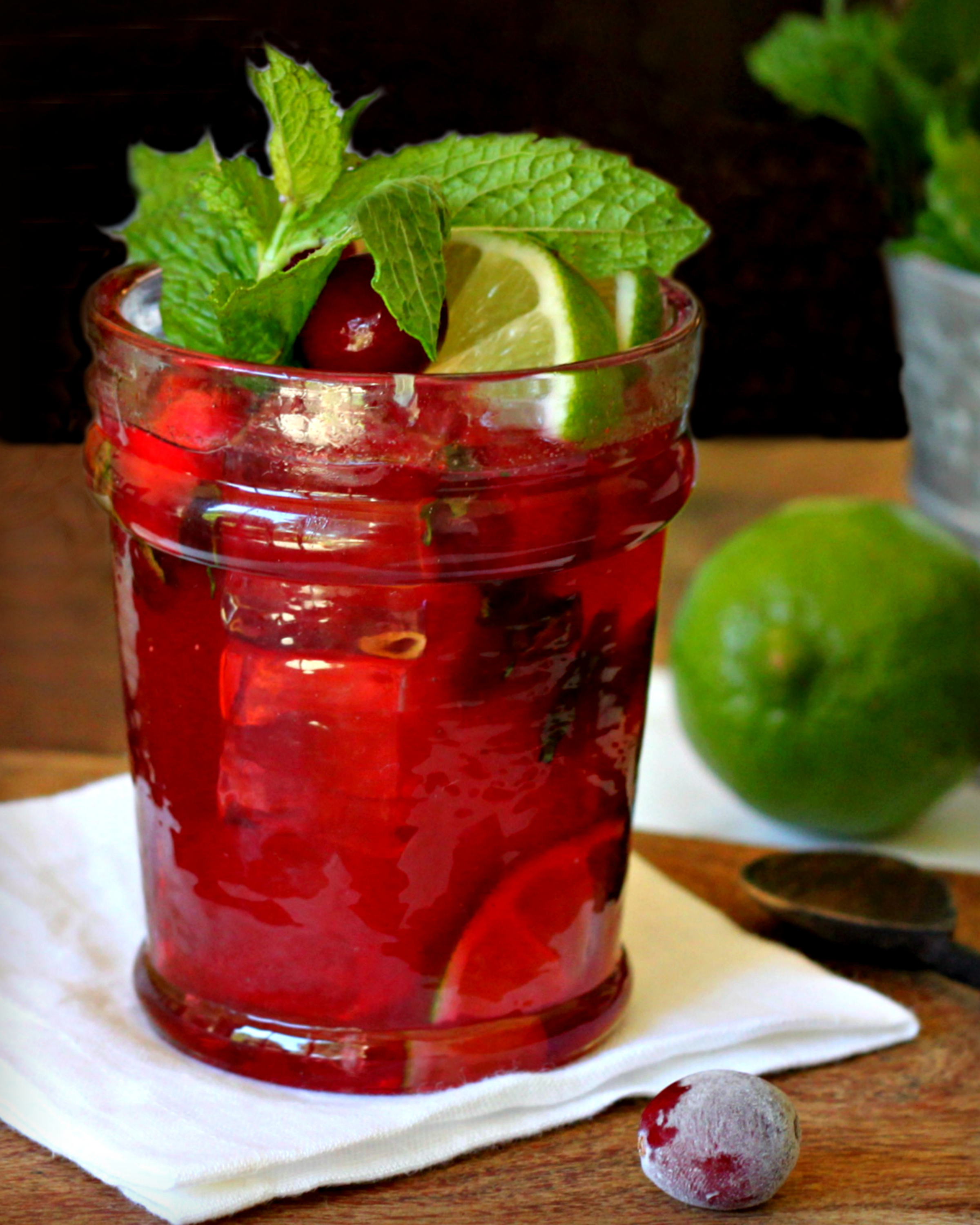 Cranberry-Bourbon Citrus Smash