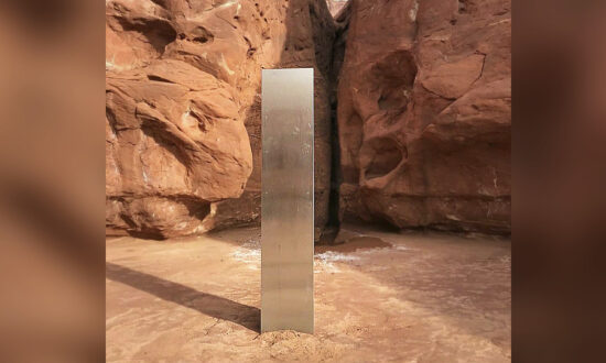 Researchers Discover Mysterious Metallic Monolith Standing in the Middle of Utah Desert
