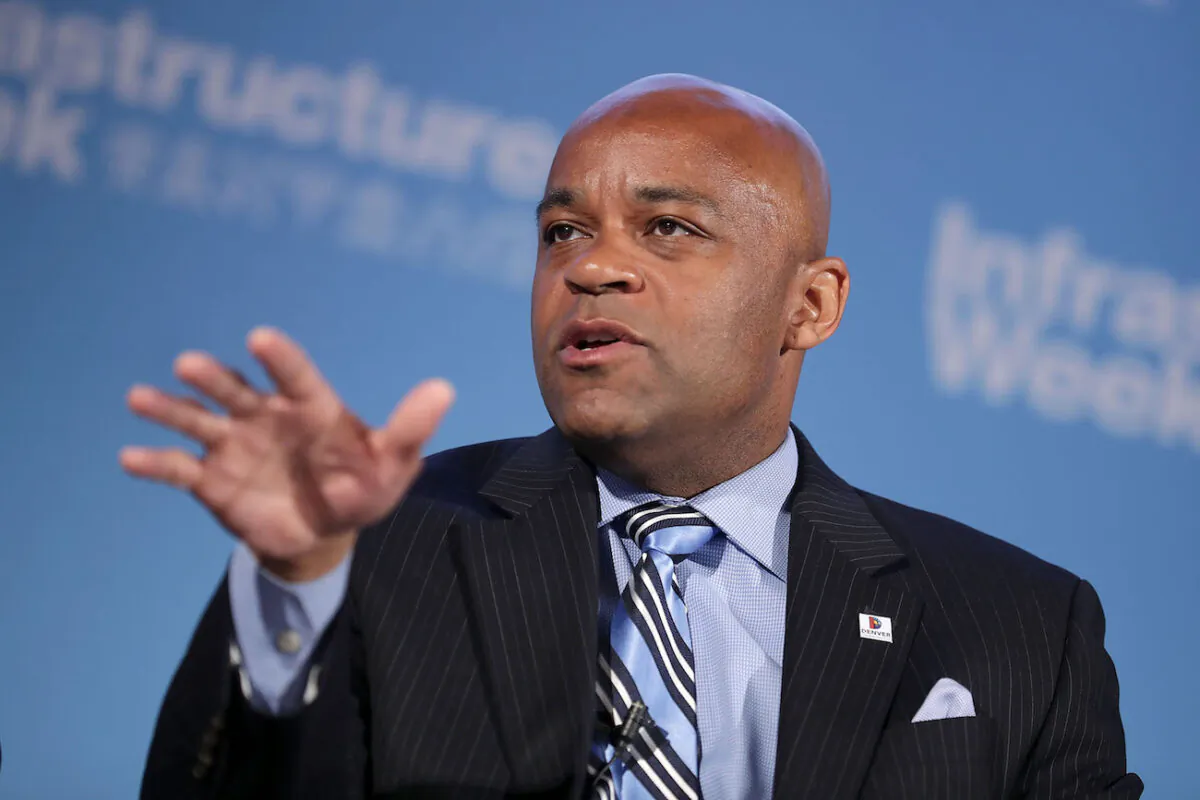Denver Mayor Michael Hancock in Washington, on May 15, 2017. (Chip Somodevilla/Getty Images)