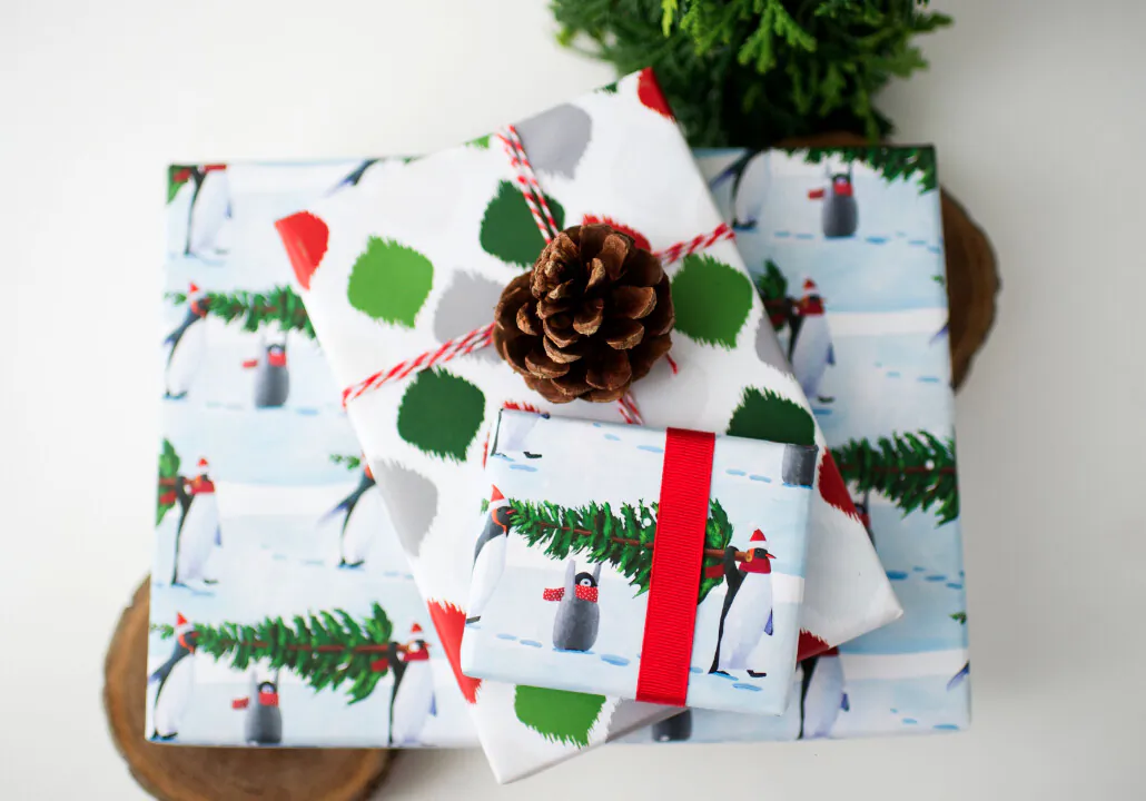 Wrappily's gift wrap. (Courtesy of Wrappily)
