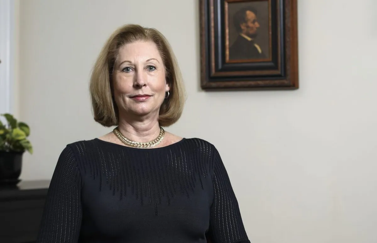 Sidney Powell in Washington on May 30, 2019. (Samira Bouaou/The Epoch Times)
