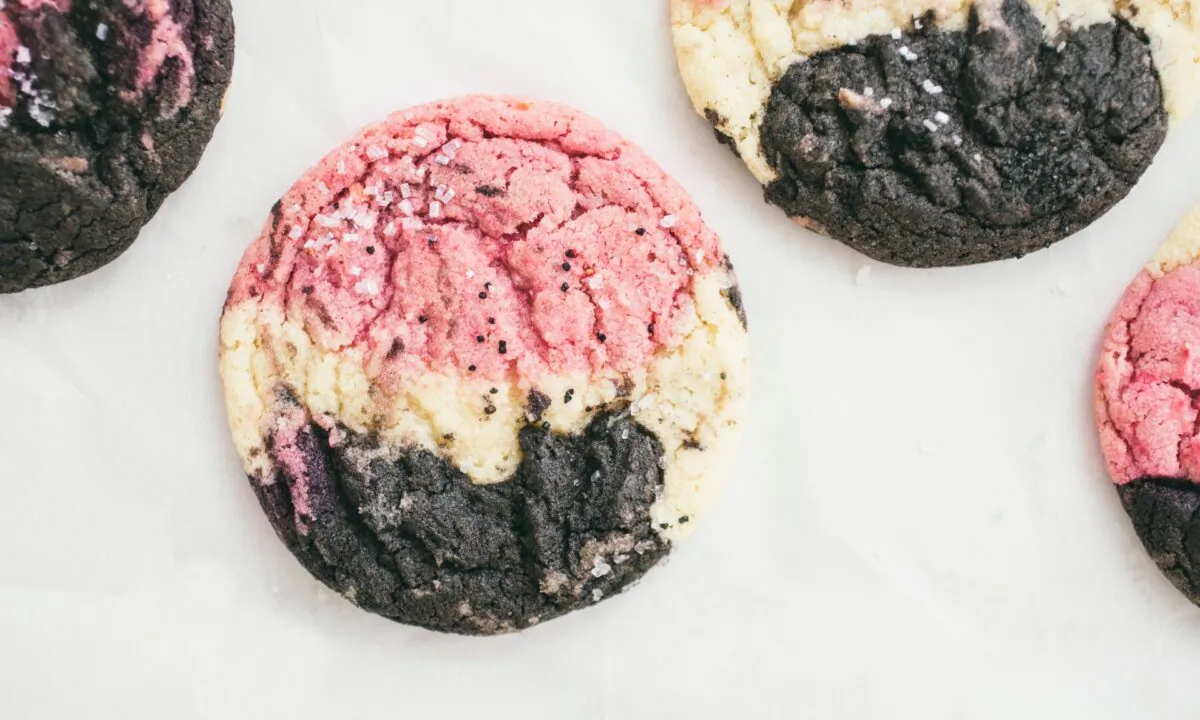 Tri-color Neapolitan cookies, a whimsical take on a classic sugar cookie, are among the joy-sparking standouts in Sarah Kieffer's new baking book. (Sarah Kieffer)