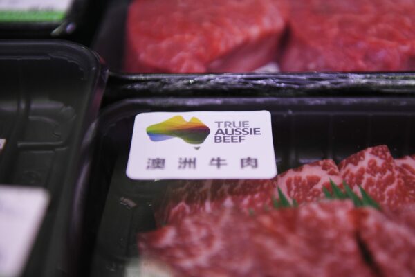 Australian beef in China