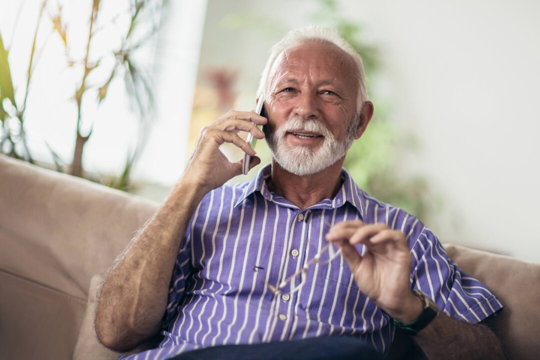 Pick up the phone or start a video chat with a friend or family member in need. Connecting with them will help both of you feel better.(adriaticfoto/Shutterstock)
