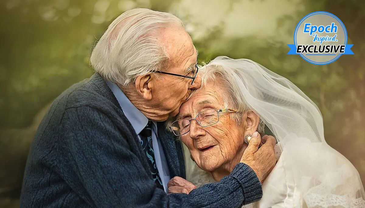 World War II Veteran Mel Hughes, 95, and his wife, Vera, 90. (Courtesy of Sujata Setia)