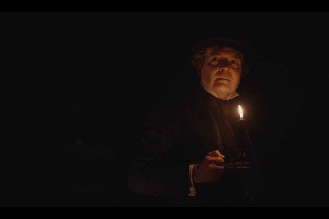 Jefferson Mays as one of 50 or so characters in the streaming of "Charles Dickens' A Christmas Carol." (A Christmas Carol Live)