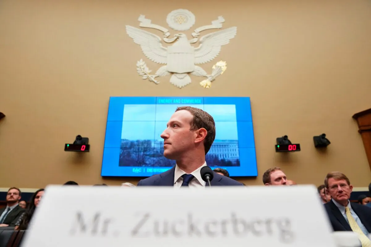 Facebook CEO Mark Zuckerberg testifies before a House Energy and Commerce hearing on Capitol Hill in Washington on April 11, 2018. (Andrew Harnik/ AP Photo)
