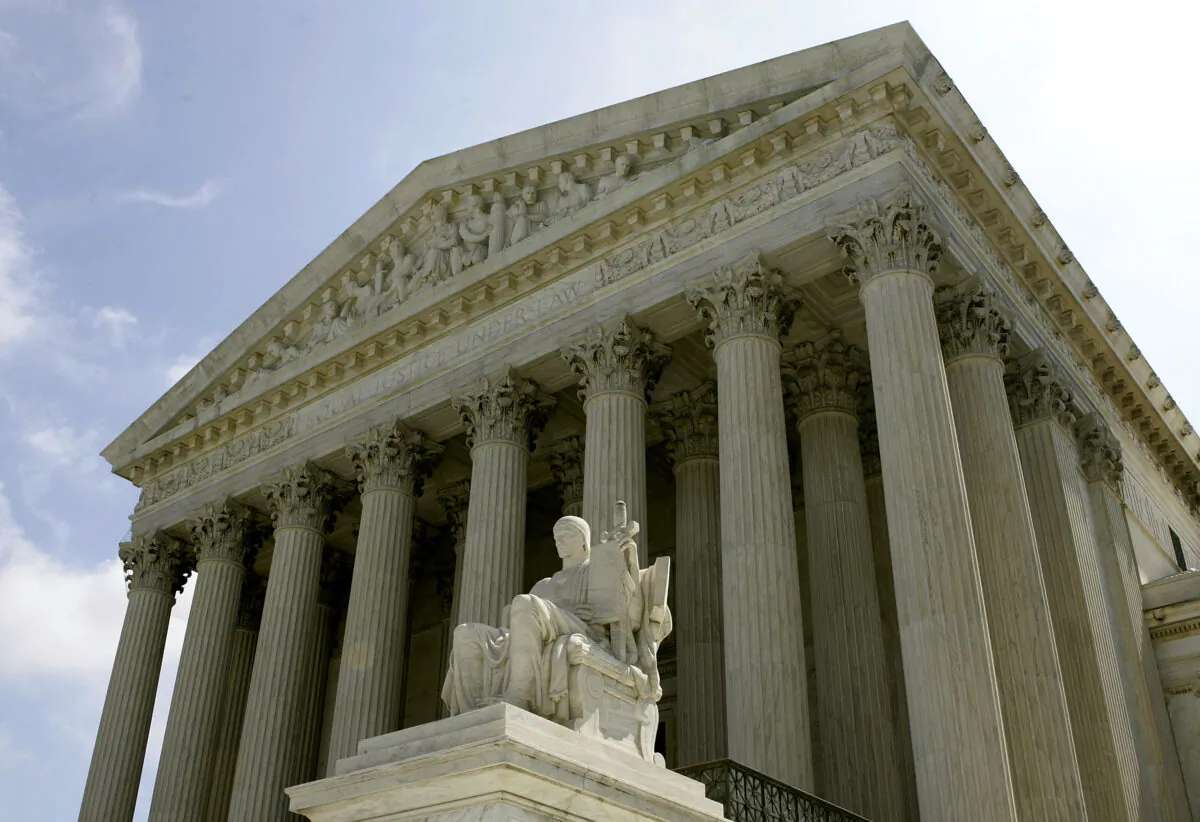 The U.S. Supreme Court is seen in Washington on June 13, 2005. (Mark Wilson/Getty Images)