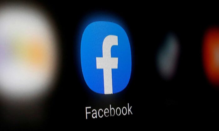 A Facebook logo is displayed on a smartphone in this illustration taken on Jan. 6, 2020. (Dado Ruvic/Reuters)