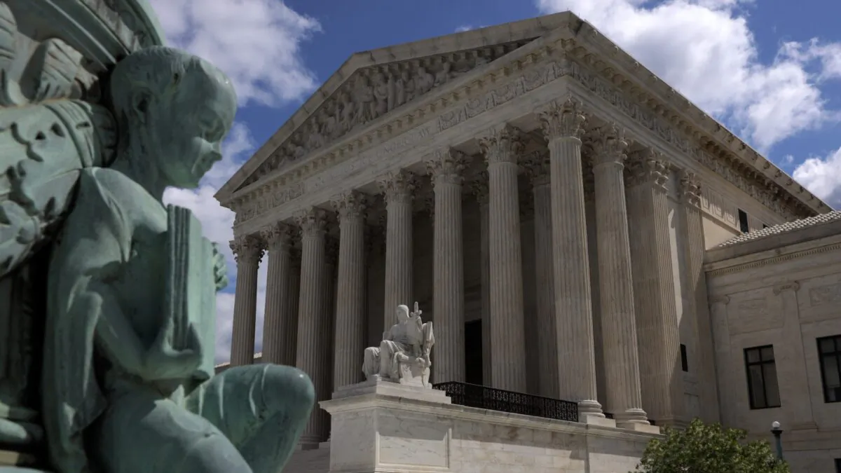 The U.S. Supreme Court building in Washington, D.C., on May 12, 2020. (Alex Wong/Getty Images)