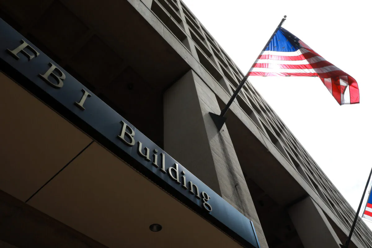 The Federal Bureau of Investigation (FBI) headquarters in Washington on July 11, 2018. (Samira Bouaou/The Epoch Times)