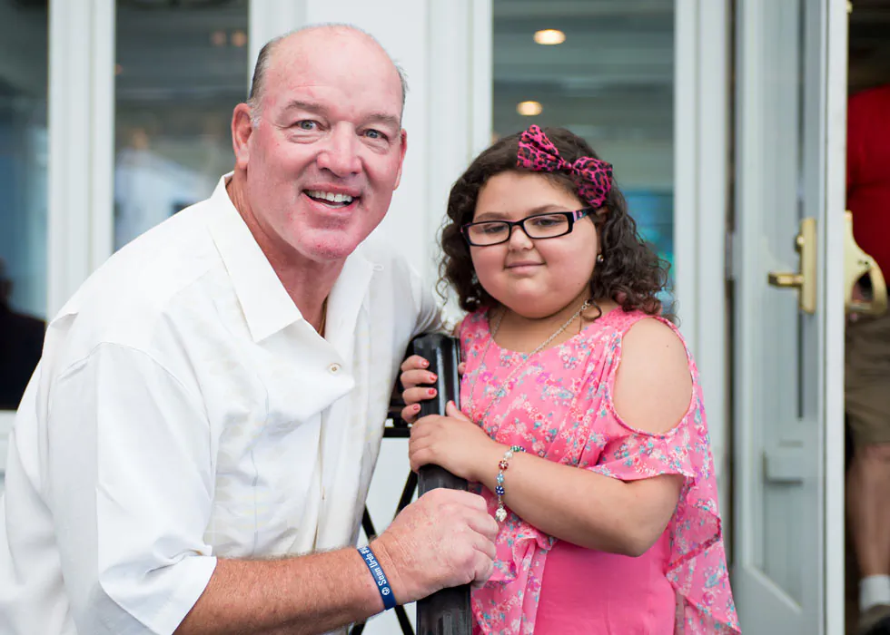 Marty Lyons has been working with seriously ill children through his foundation since 1982. (Courtesy of the Marty Lyons Foundation)