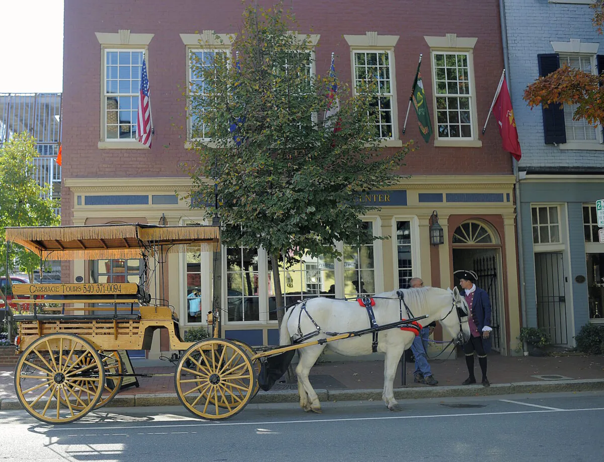 Fredericksburg's Historic District. (Courtesy of City of Fredericksburg Tourism)