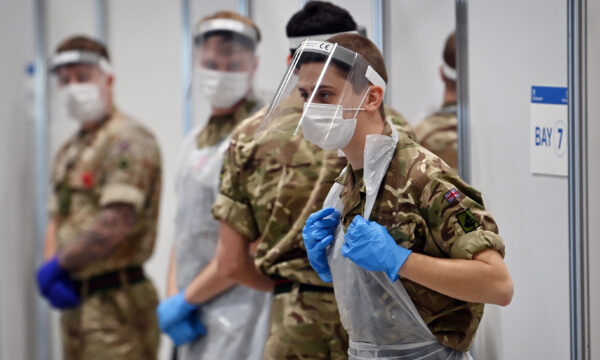Liverpool testing soldiers