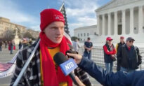 Trump Supporter at DC Rally: Supreme Court Should Uphold the Rule of Law