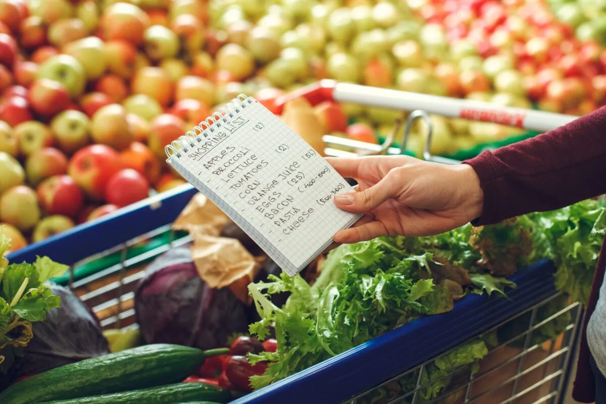 The best way to stick to your grocery budget is to go in with a plan. (Lizardflms/Shutterstock)