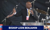 Bishop Leon Benjamin Speaks at Rally: ‘We Know When God Tells Us to Do Something Crazy, It Means It’s Going to Work’