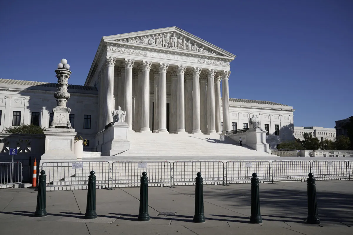 The Supreme Court in Washington, on Nov. 4, 2020. (AP Photo/J. Scott Applewhite)