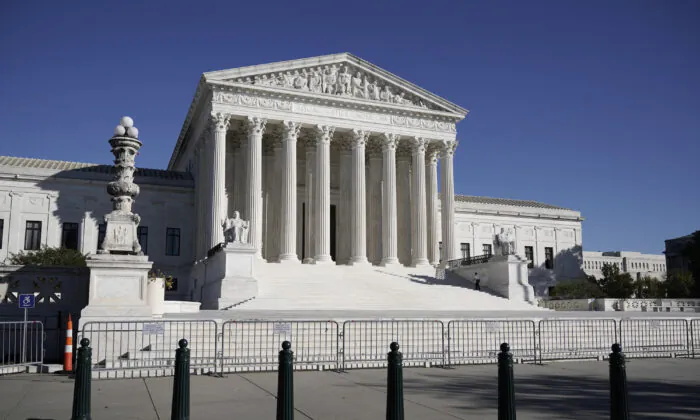 The Supreme Court in Washington, on Nov. 4, 2020. (AP Photo/J. Scott Applewhite)